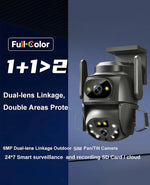 360° Home Security Wi-fi DUAL Smart CCTV Camera