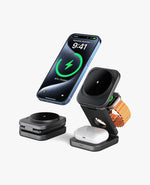 3-in-1 Magnetic Foldable Magnetic with MagSafe Wireless Charger