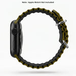 Spacething Ocean Apple Watch Band – 49mm / 45mm Size - Olive Black