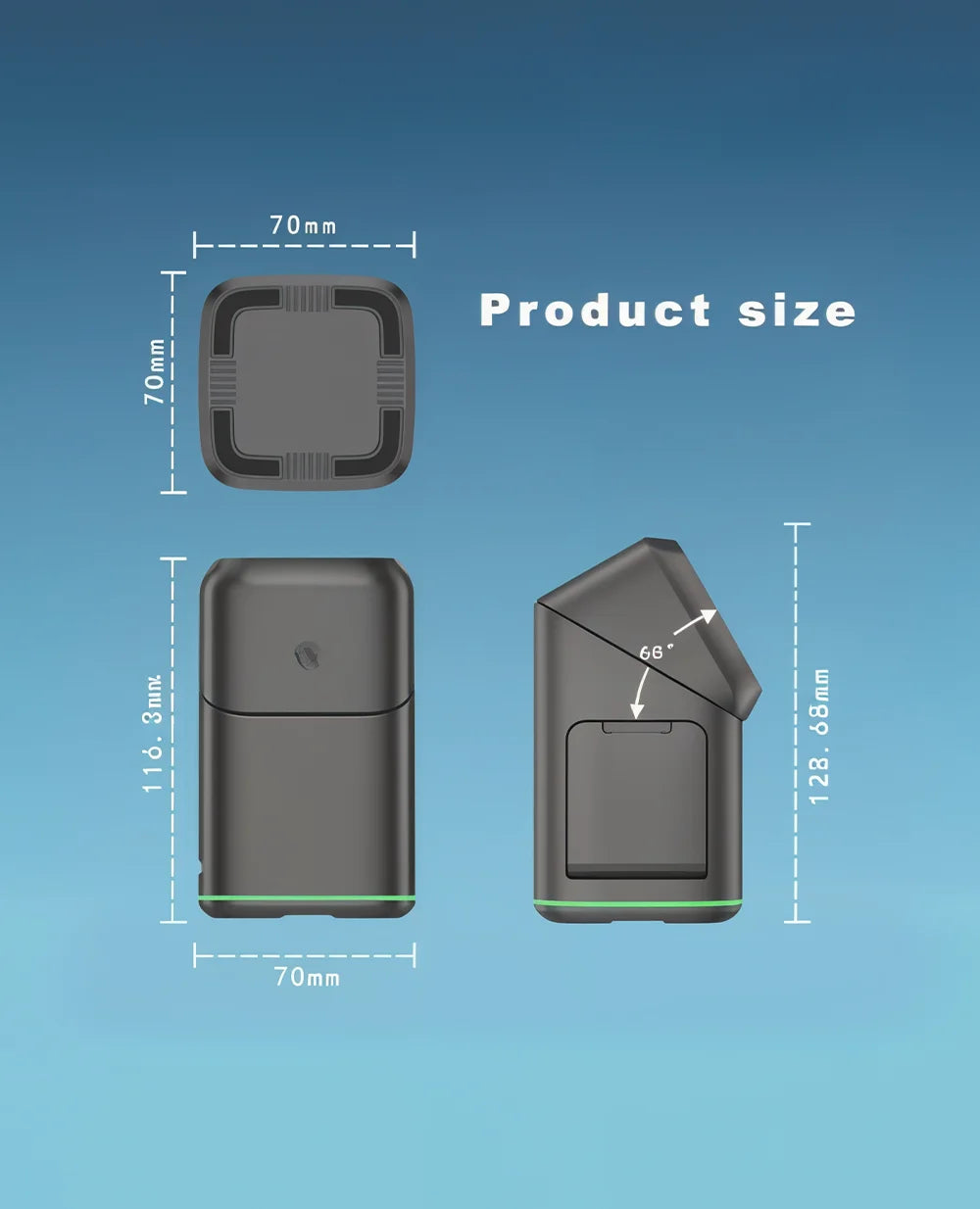 Auto Rotatable 3-in-1 Wireless Charging Station