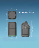 Auto Rotatable 3-in-1 Wireless Charging Station