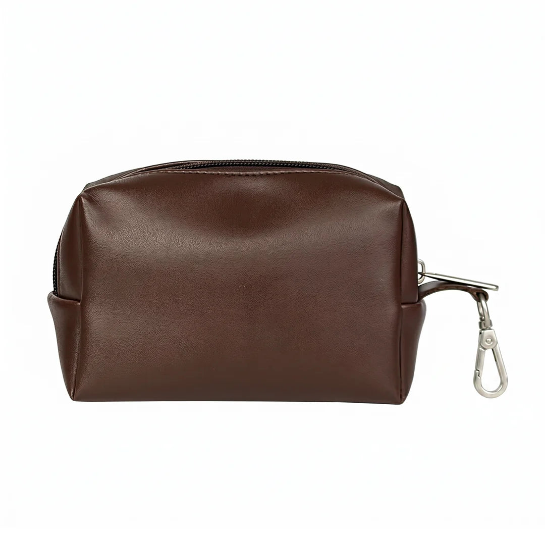 Spacething Helios Leather Laptop Bag With Free Tech Organiser Pouch | 13-14" Inches - Brown