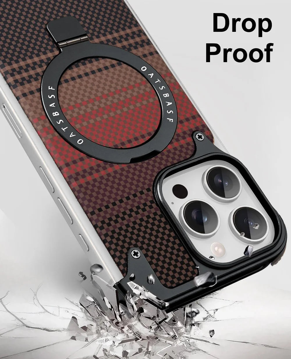 Carbon Fiber Case For Honor Magic V5 Folding Thin Mobile Phone Protective Case Magic V5 Version Aramid Fiber Magsafe Hard Cover - 202192403