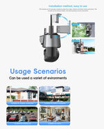 360° Home Security Wi-fi DUAL Smart CCTV Camera