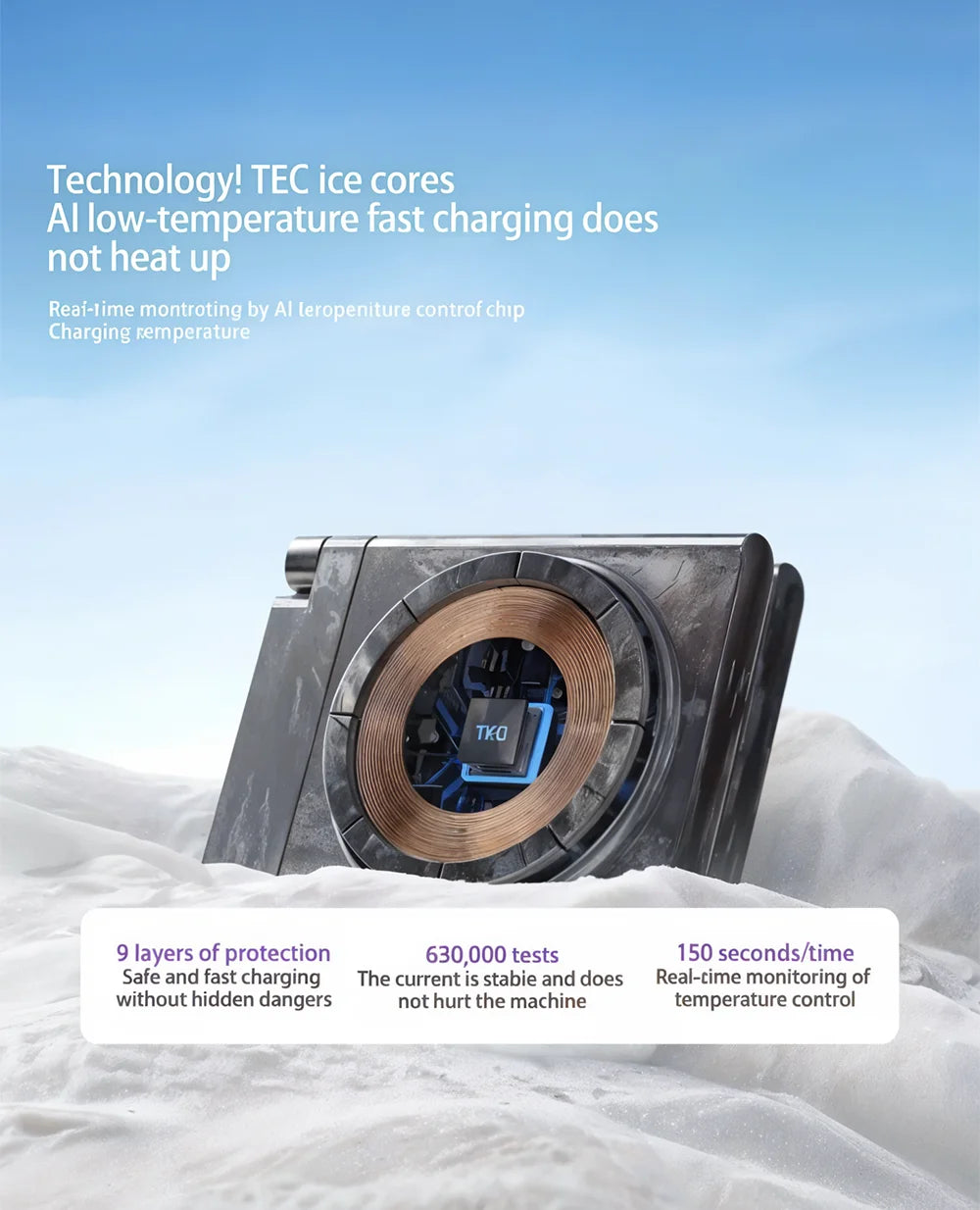 4-In-1Foldable Qi2-Certified Magsafe-Compatible Wireless Charger