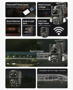 360° Home Security Wi-fi DUAL Smart CCTV Camera