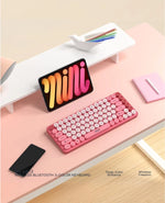 POP Keys Mechanical Bluetooth Keyboard - Pink Tricolor