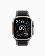 Black/Charcoal Trail Loop - Natural Titanium Finish