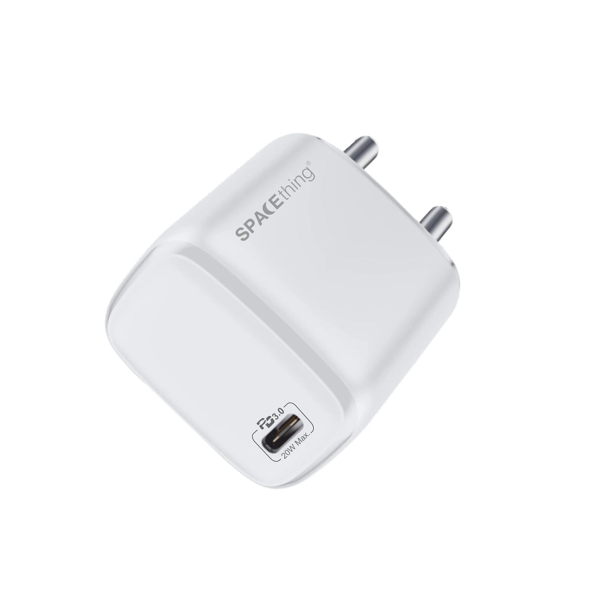 Spacething Omni 20W Wall Charger – Type-C colour - White