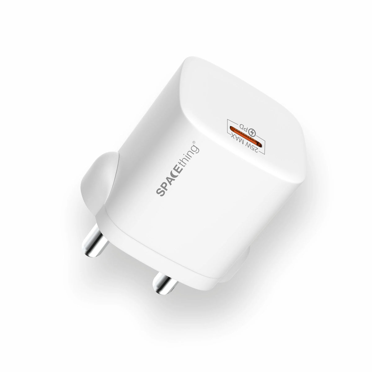 Spacething Nexio 25W GAN Type C Wall Charger - White
