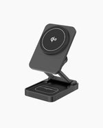 3-In-1Foldable Qi2-Certified Magsafe-Compatible Wireless Charger
