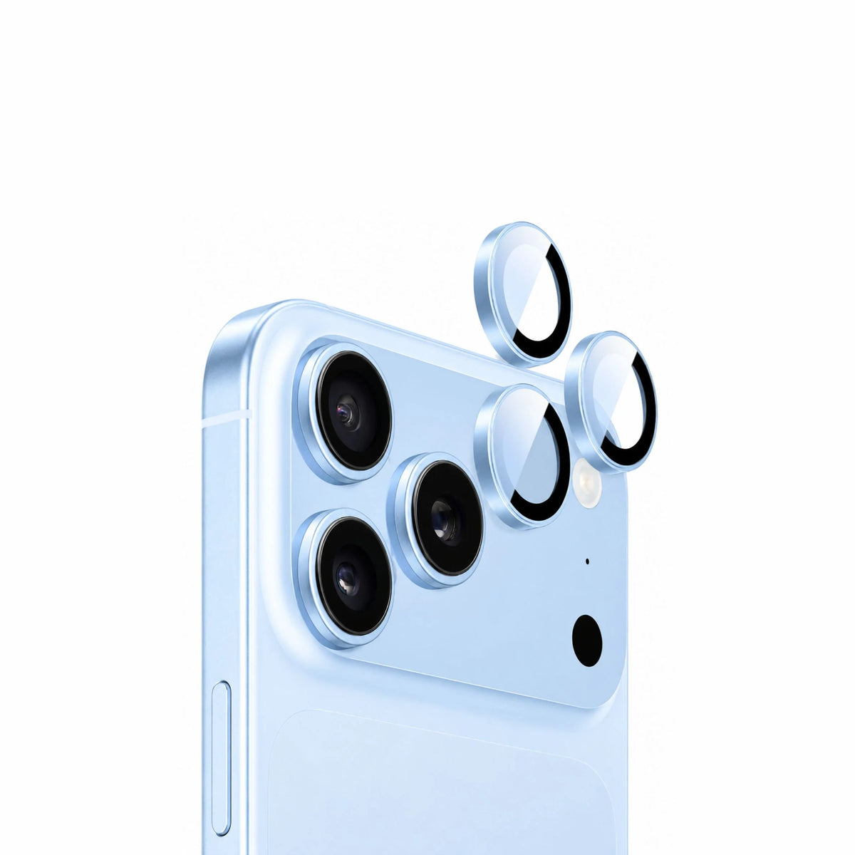 Spacething Titan Camera Lens - Light Blue iPhone 18 Pro Max