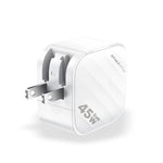 Spacething Explorer Pro 45W GaN World Travel Charger Colour - White