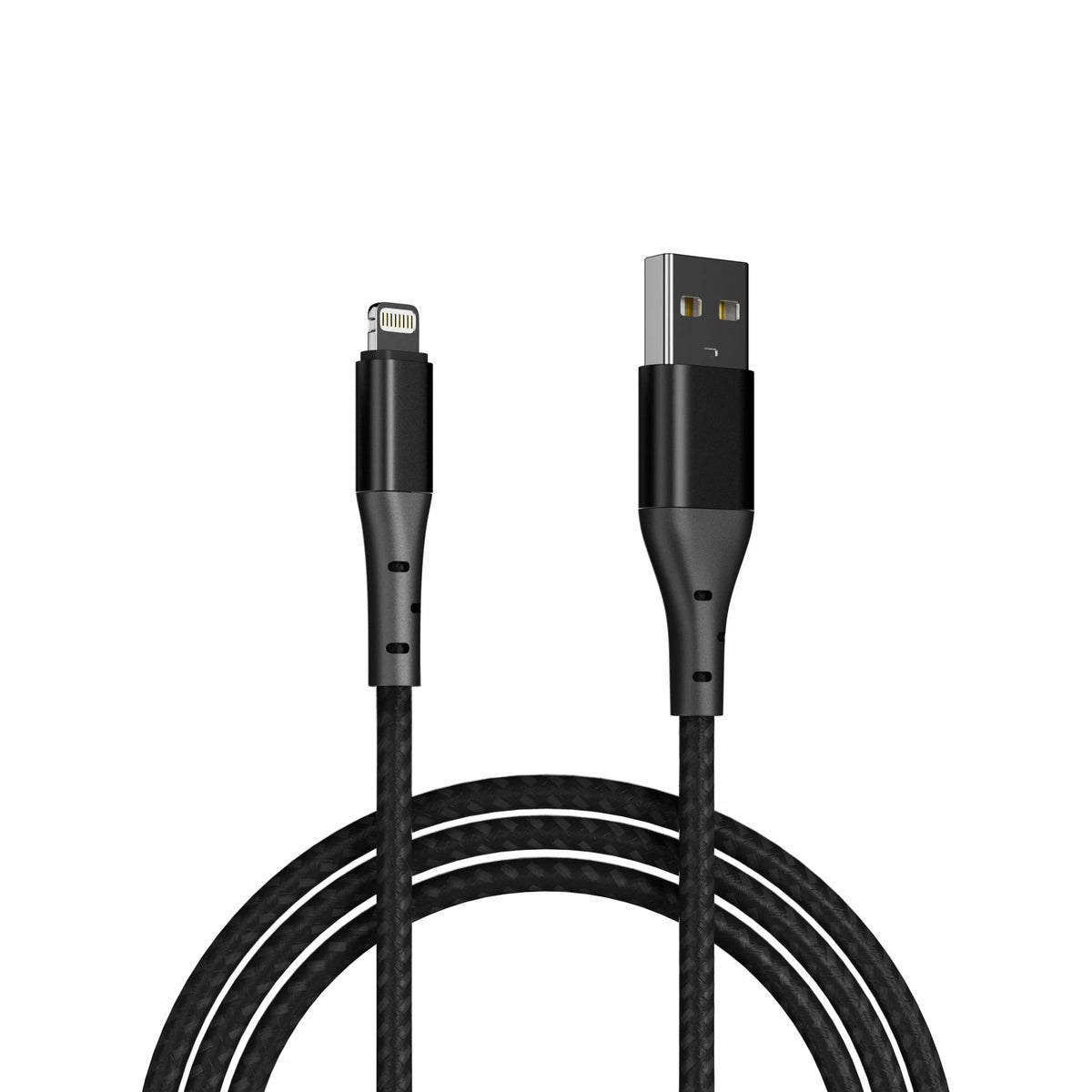 SPACEthing Swift USB-A to Lightning Cable – Black (1.2M)