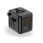 Spacething 20W GaN World Travel Adapter UK, EU, US, AUS