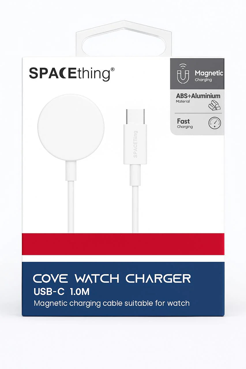 Spacething Cove Watch Charger - White