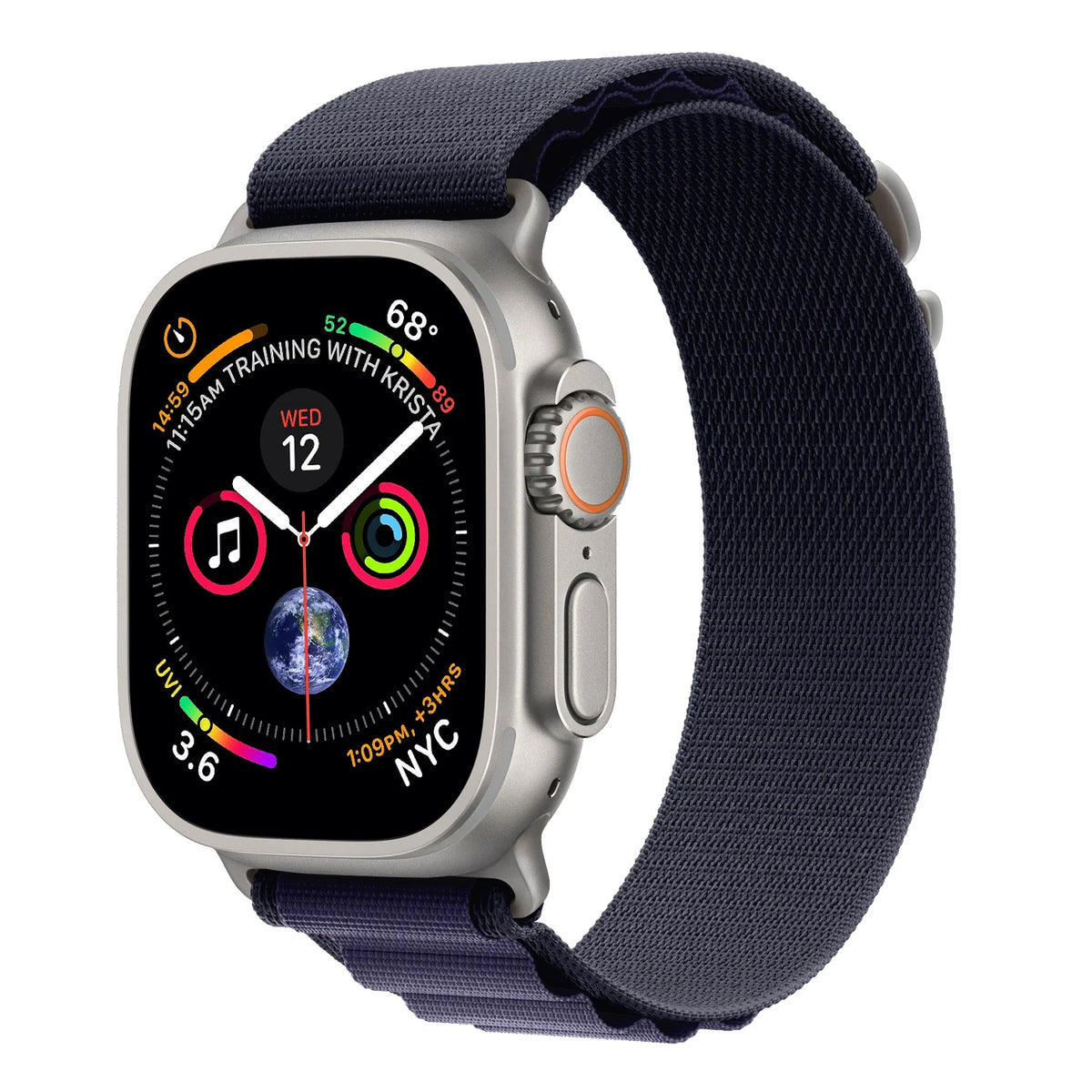 Spacething Adventure Loop Apple Watch Band – 49mm / 45mm Size Purple