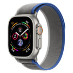 Spacething Athletic Loop Apple Watch Band - 41/40mm Blue/Ash