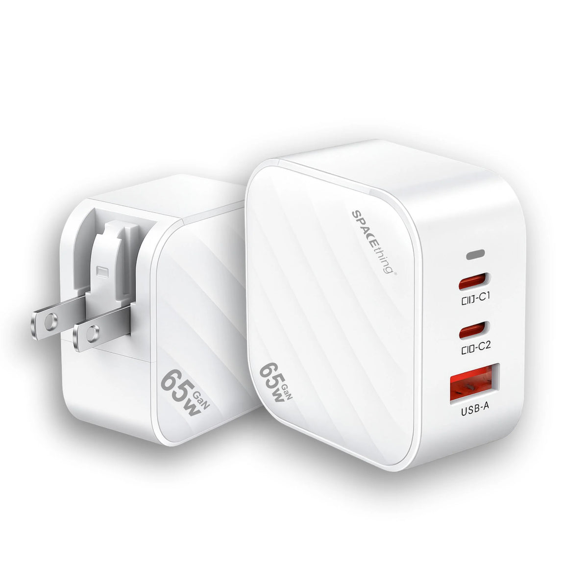 Spacething 65W Explorer Pro World Travel Adapter Colour - White