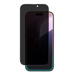 Spacething 360" 4 Way Privacy Tempered Glass - Black iPhone 16 Pro