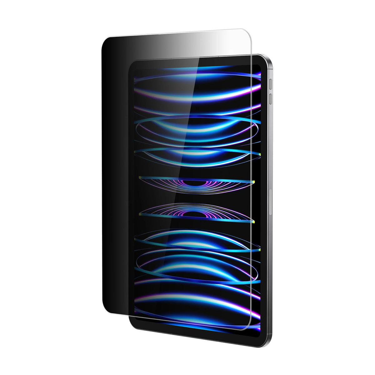 Spacething Privacy Tempered Glass for iPad - Black iPad Pro 11"