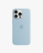 Apple Silicone Case with MagSafe - Blue Fog
