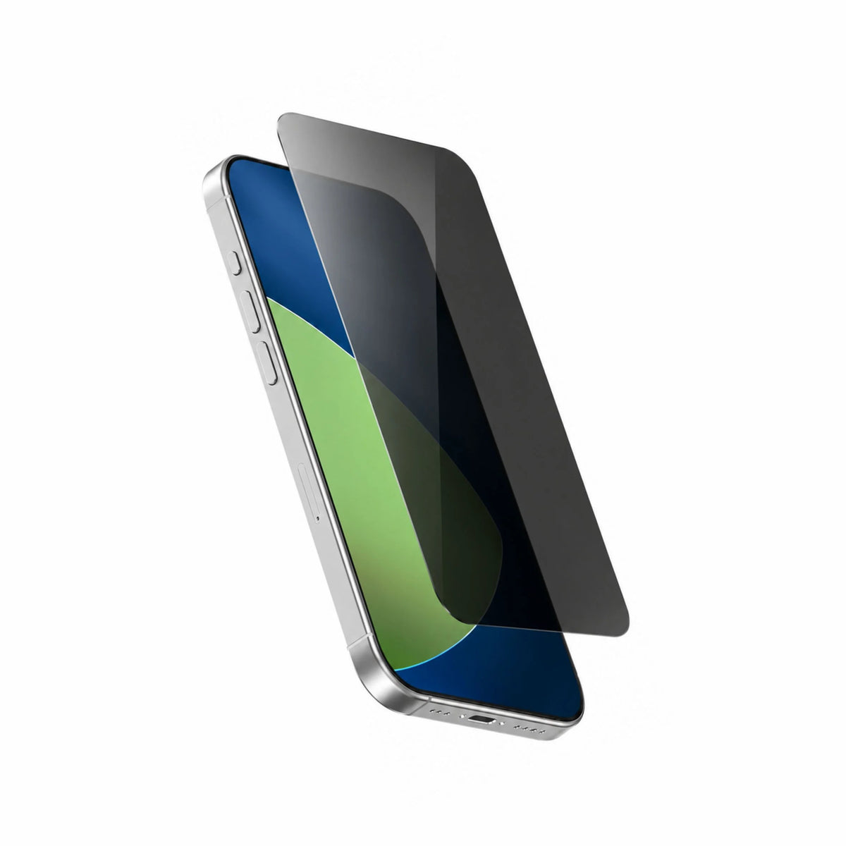 Spacething Rock Borderless 360° Privacy Glass - Black iPhone 18 Pro