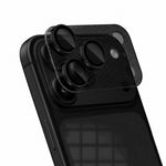 Spacething Titan PVD Gold-Plated Lens Protector (3D Texture Plating) -Black iPhone 18 Pro