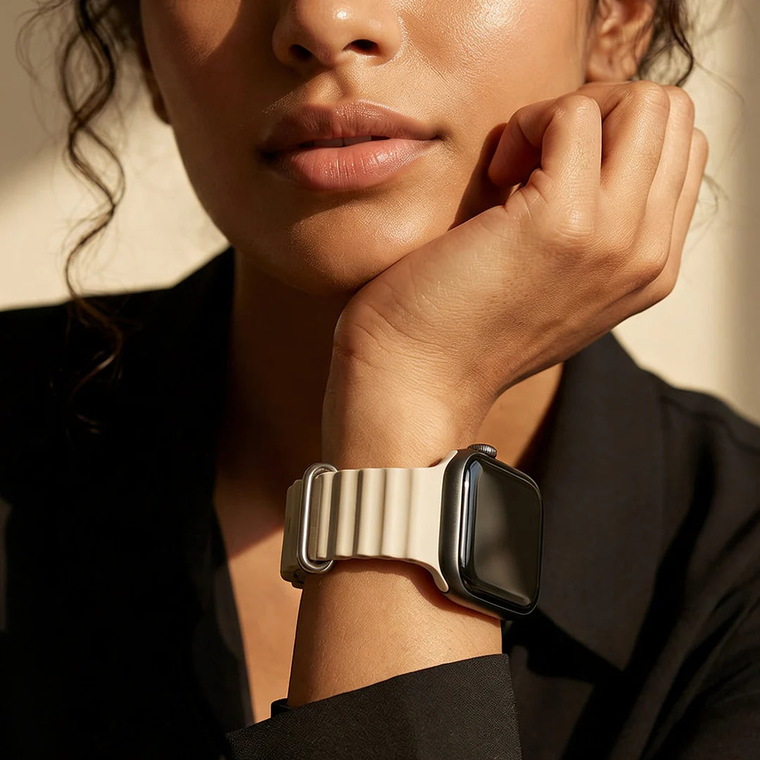 Spacething Ocean Apple Watch Band - 49mm / 45mm Size - Starlight