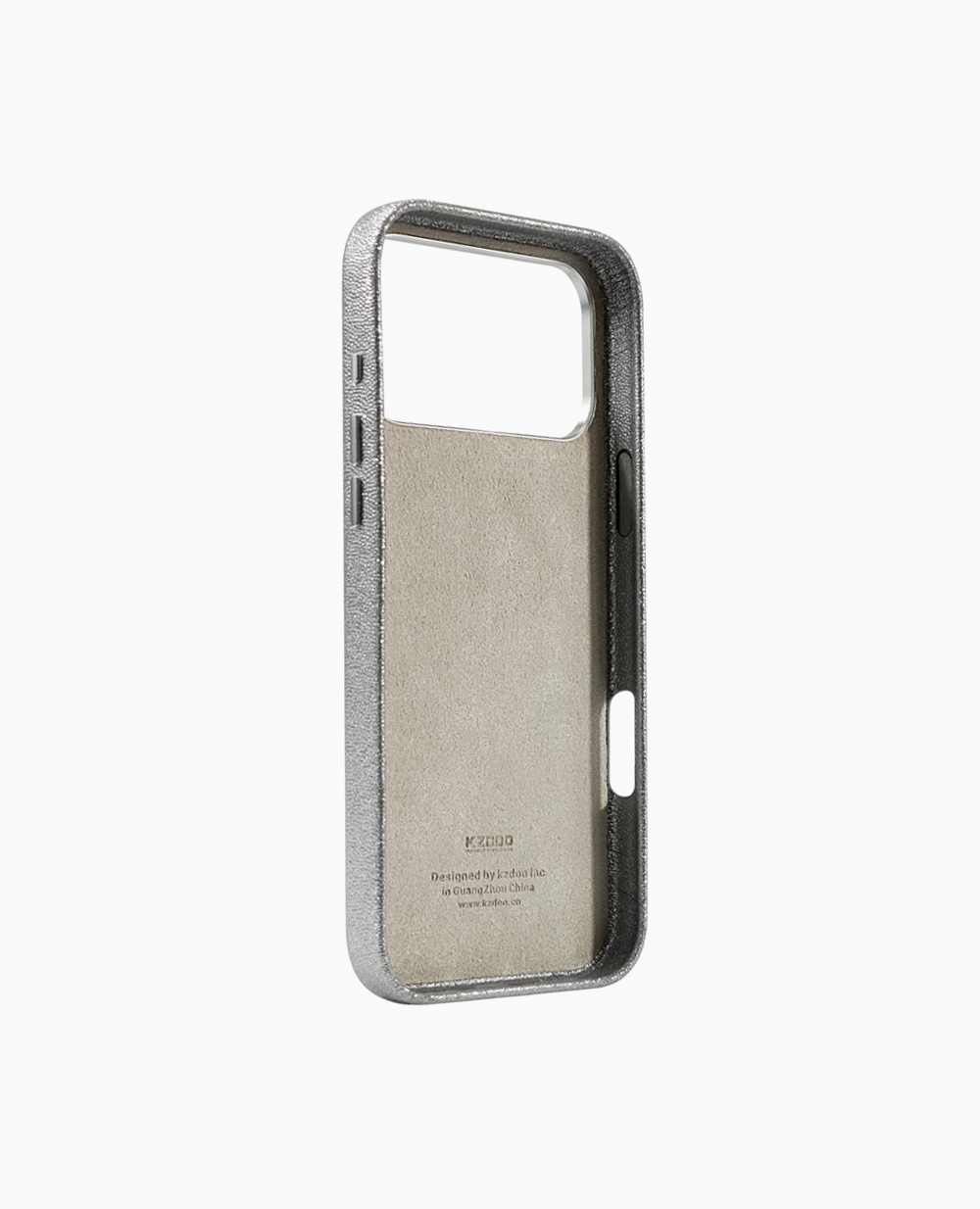 Max-Sparkle Hybrid Cover - Grey iPhone 17 Pro Max