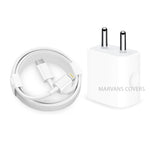 20W C-Type Charger [Adapter + C-to-Lightning Cable]