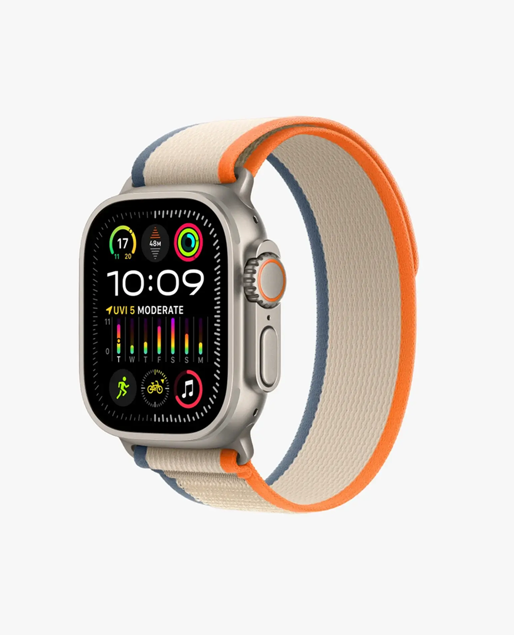 Apple Trail Loop strap - Orange/Beige