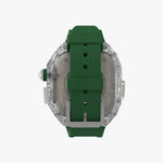 Luxury Richard Transparent Case - Green