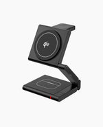4-In-1Foldable Qi2-Certified Magsafe-Compatible Wireless Charger