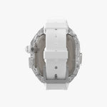 Luxury Richard Transparent Case - White