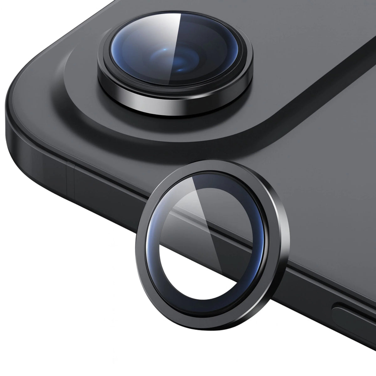 Spacething Supreme AR Camera Lens Protector - Black iPhone 17 Air