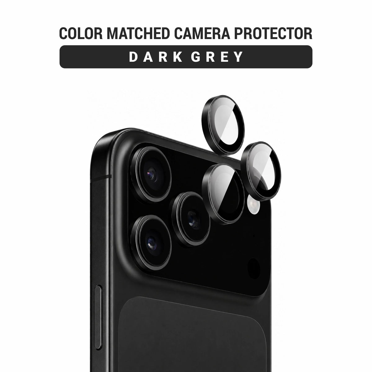 Spacething Titan Camera Lens - Black iPhone 18 Pro