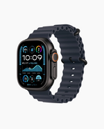 Anchor Blue Ocean Band - Black Titanium Finish