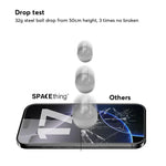 Spacething Rock Borderless Full Tempered Glass - Clear iPhone 18 Pro Max