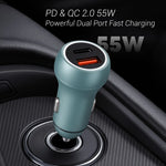 Spacething Power Plus 55W Car Charger – Grey