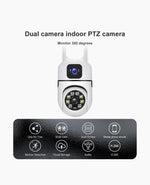 6MP WiFi Smart Wireless Dual Lens Home CCTV
