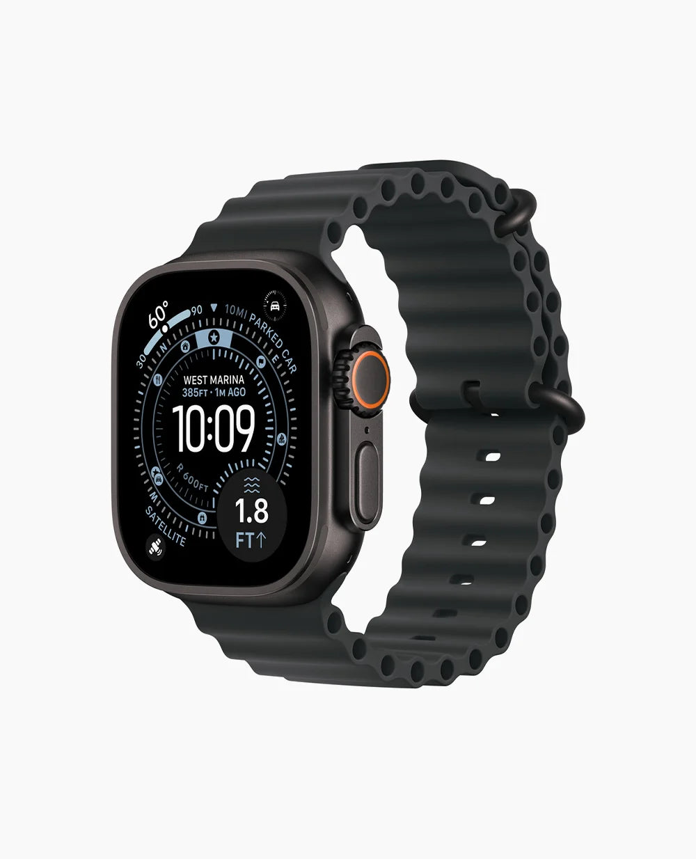 Black Ocean Band - Black Titanium Finish