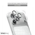 Spacething Titan PVD Gold-Plated Lens Protector (3D Texture Plating) -Black iPhone 18 Pro