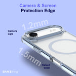 Spacething Minimal MagSafe Case for iPhone 17 Air - Blue