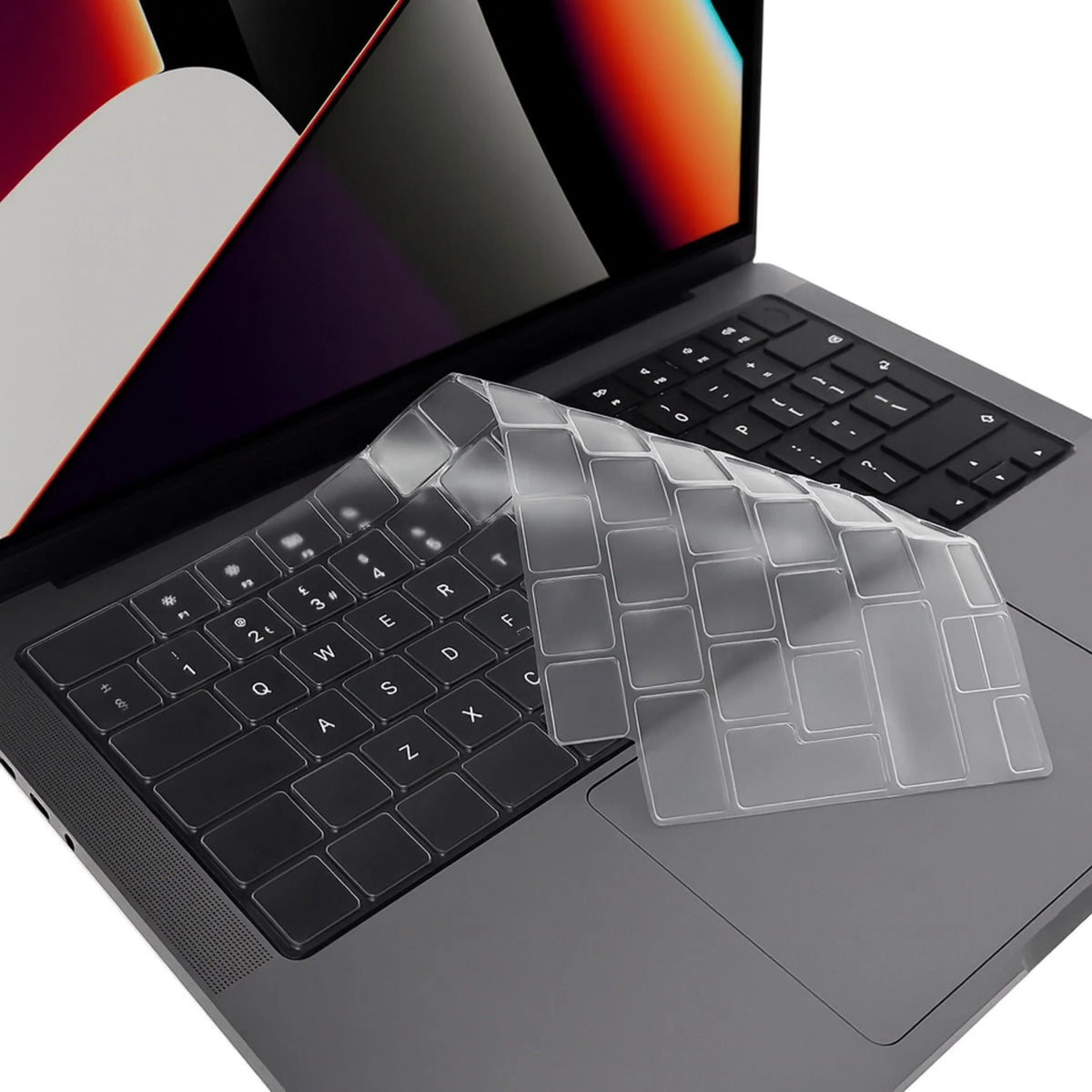 Spacething MacBook KeyGuard Macbook Air 13 M4 - Black