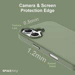 Spacething Smoothie Silicone Case for iPhone 17 - Green