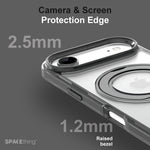 Spacething Marsix 360° Stand Case for iPhone 17 Air - Black
