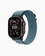 Light Blue Alpine Loop - Black Titanium Finish