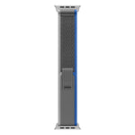 Spacething Athletic Loop Apple Watch Band - 41/40mm Blue/Ash