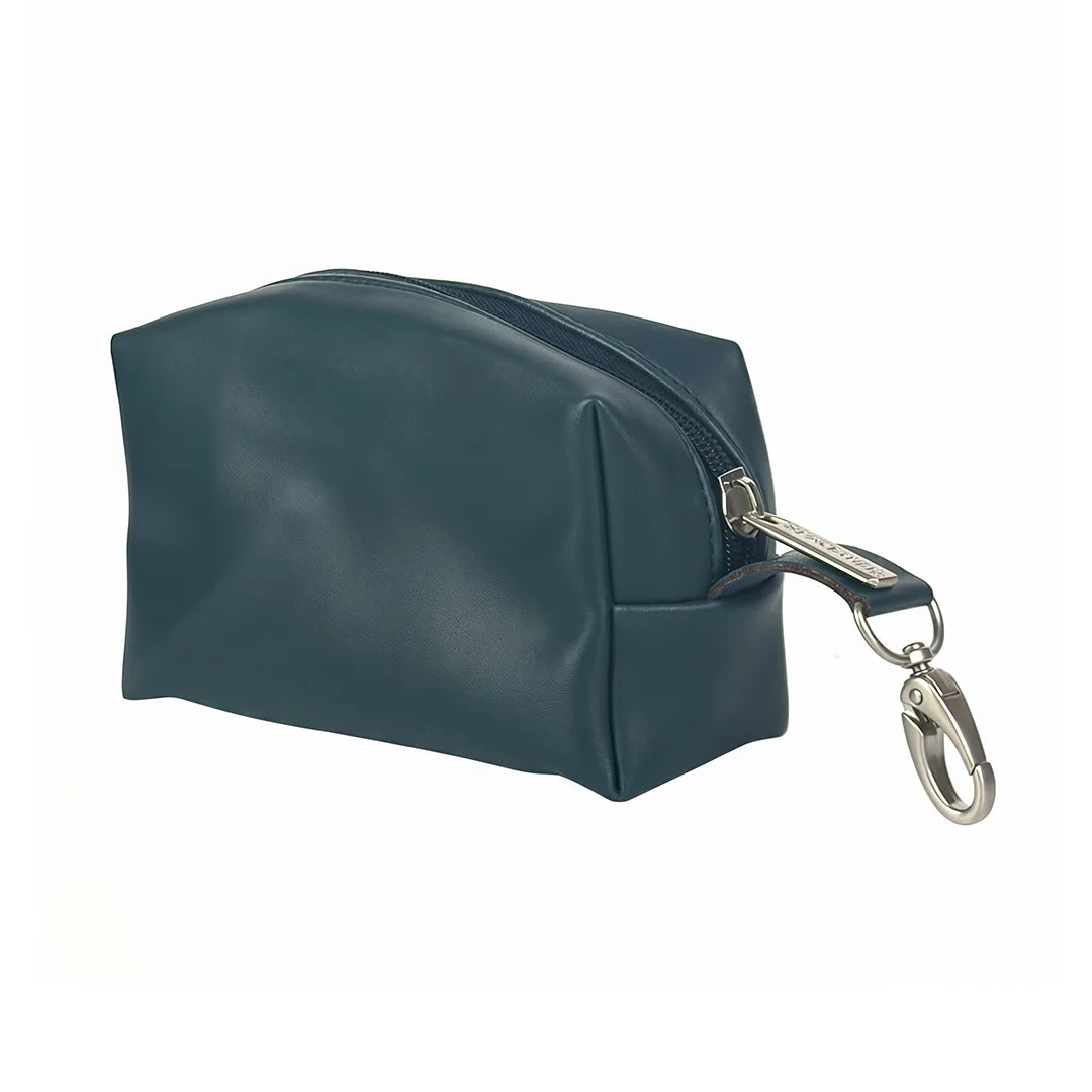 Spacething Helios Leather Laptop Bag With Free Tech Organiser Pouch | 13-14" Inches - Blue